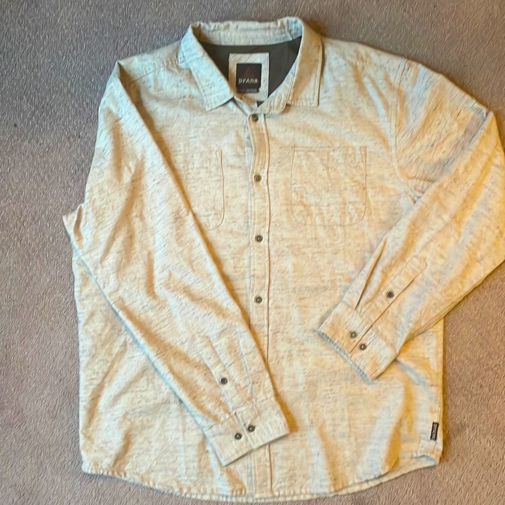 Men’s PrAna Trey XL long sleeve flannel